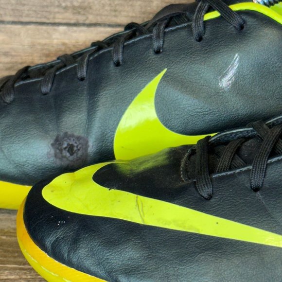Mens Nike Mercurial Victory lll IC Black Indoor Soccer Shoes‎ Sneakers Size 11 M - Picture 3 of 8